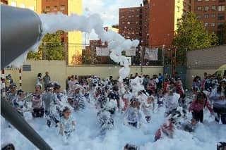 fiesta de la espuma